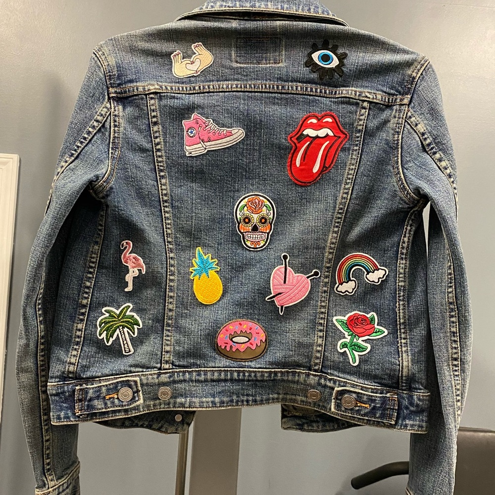 Upcycled Jean Jacket
